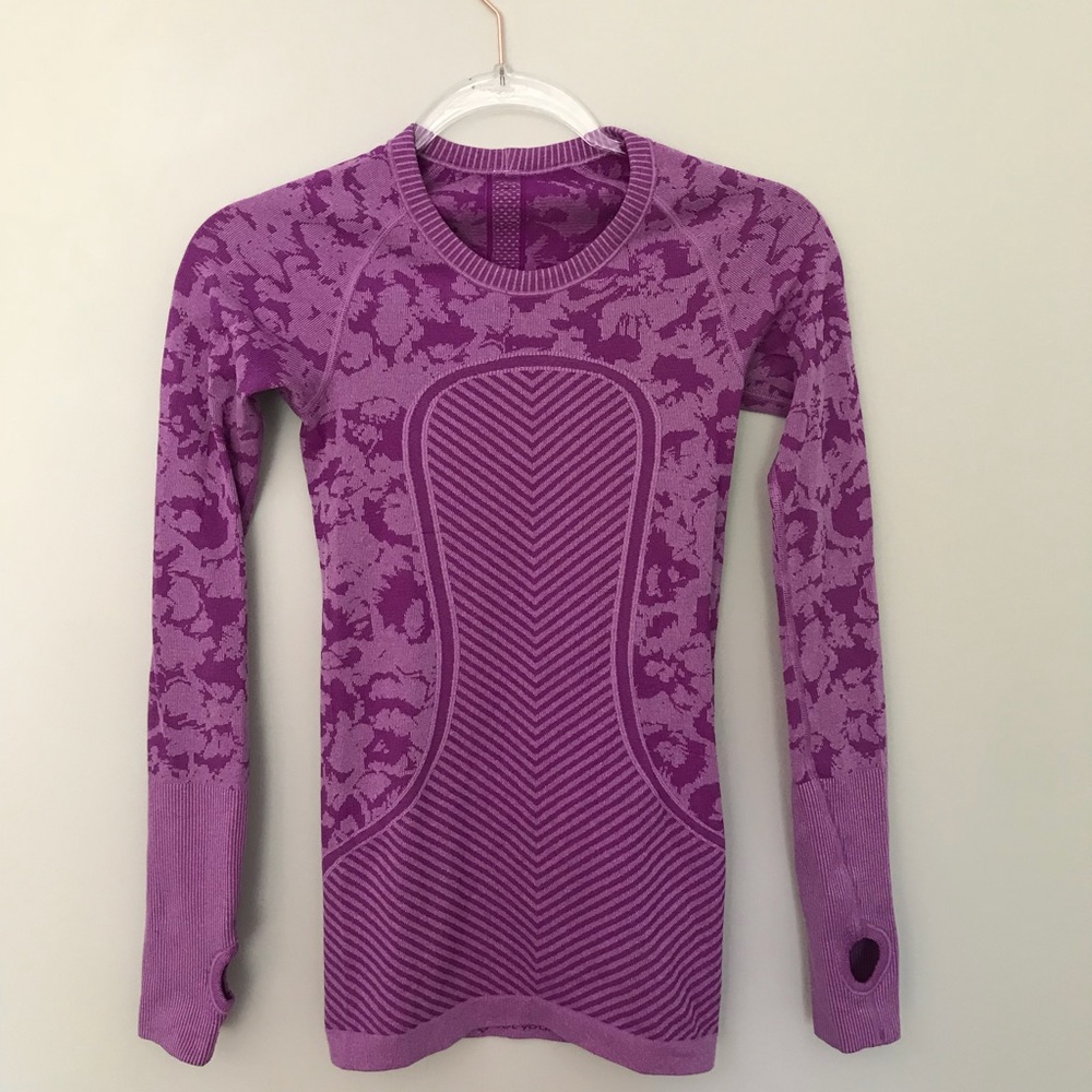 Purple Lululemon Long sleeve